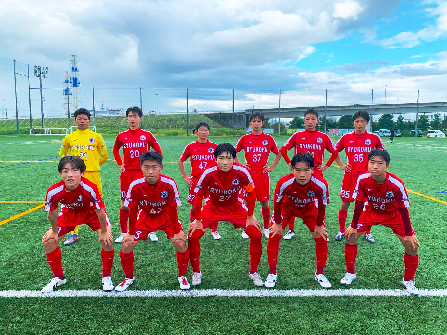 富山県高校サッカー 新人大会】1回戦 WIN‼ | 高岡龍谷高校
